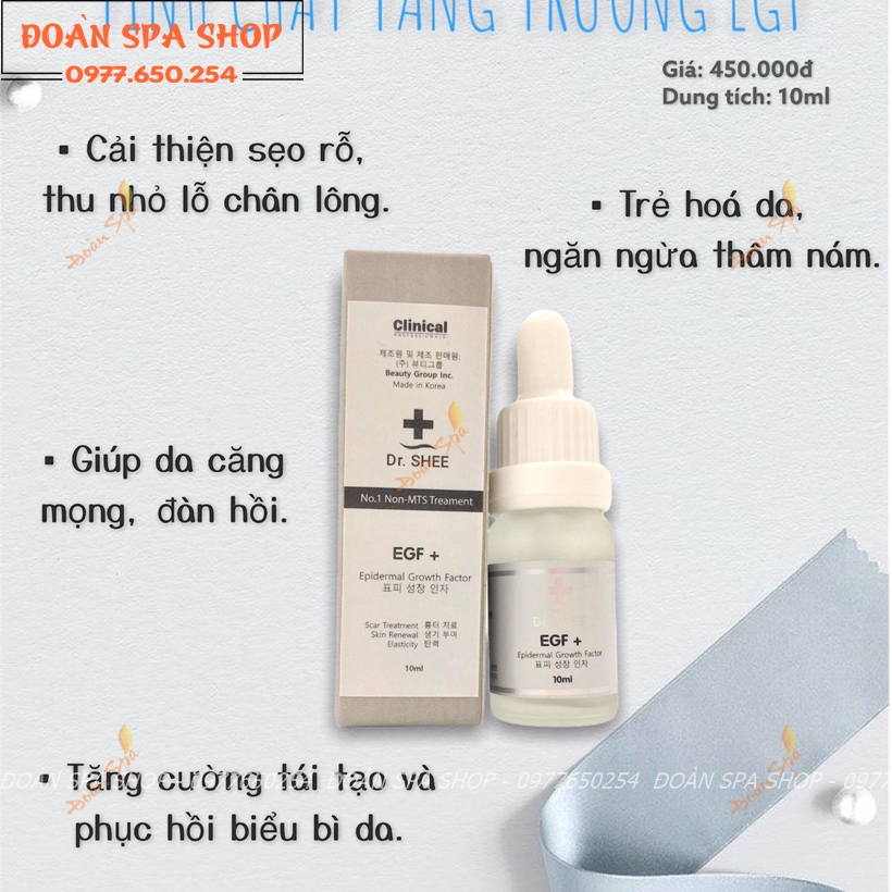 [Mẫu mới] Tế bào gốc tăng trưởng EGF Dr shee