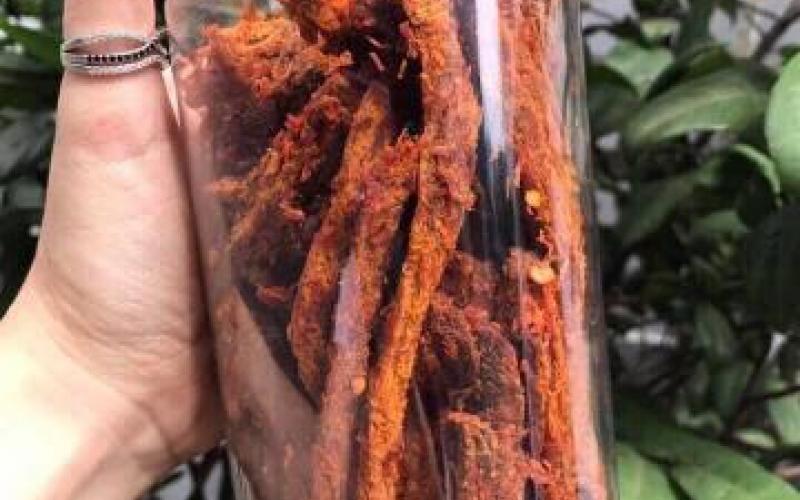 250gram KHÔ BÒ QUE HỒNG NGỰ