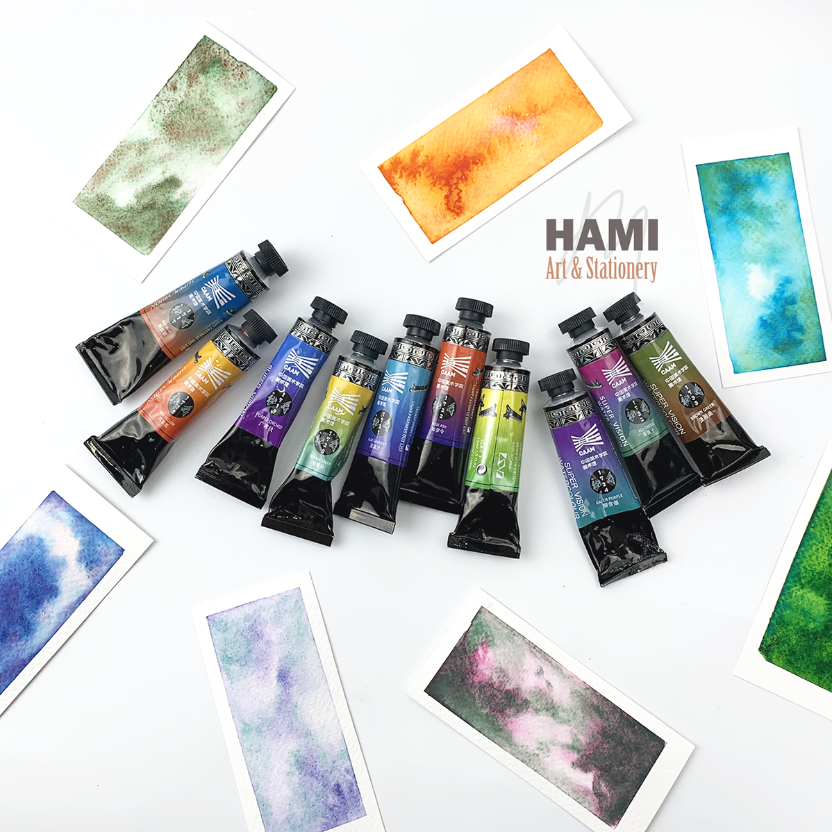 Màu nước tách lớp tự chọn pan 1ml và 2ml