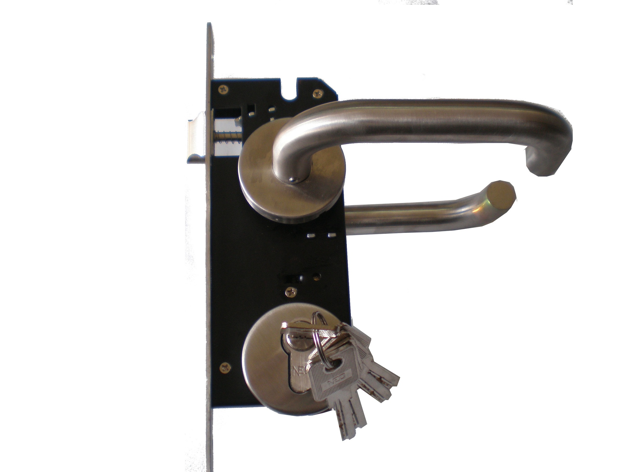 Khóa tay gạt ốp dời  TH101 (Bạc)