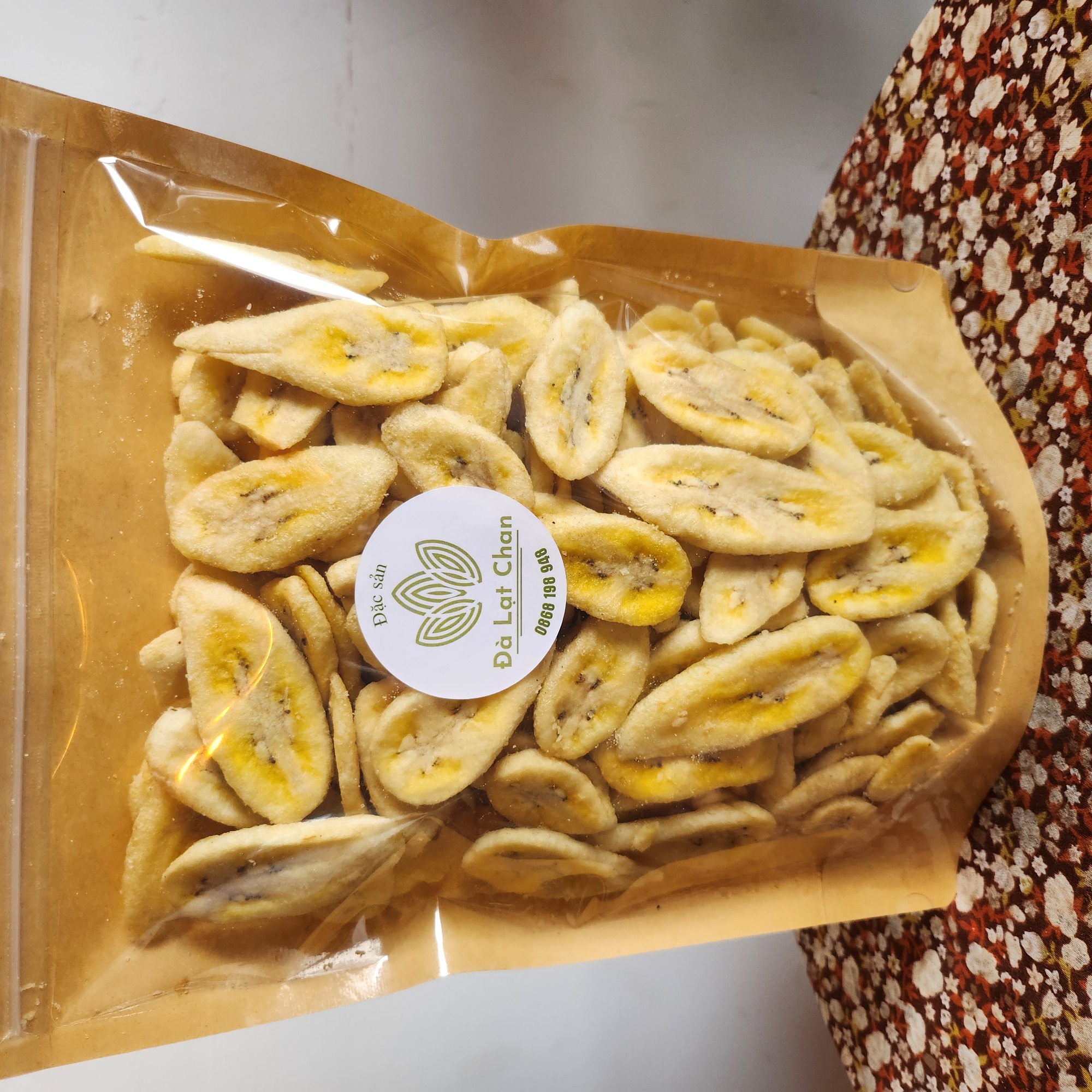 Combo 500gr Mít Sấy & 500gr Chuối Sấy- Đặc Sản Đà Lạt Chan