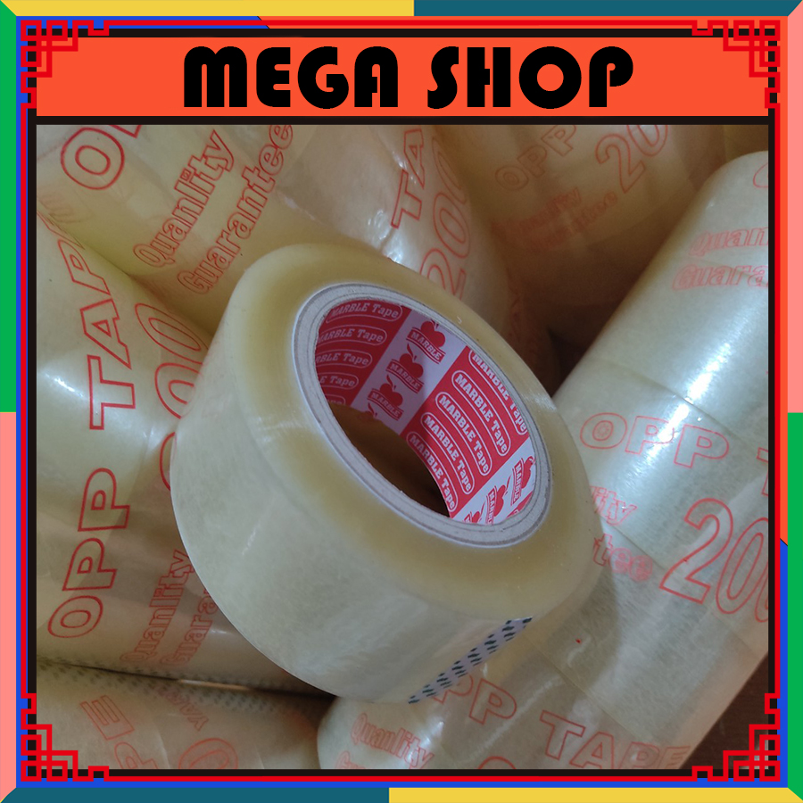 1 cuộn Băng keo băng dính trong (4,8cm-200yard ) chịu lực tốt