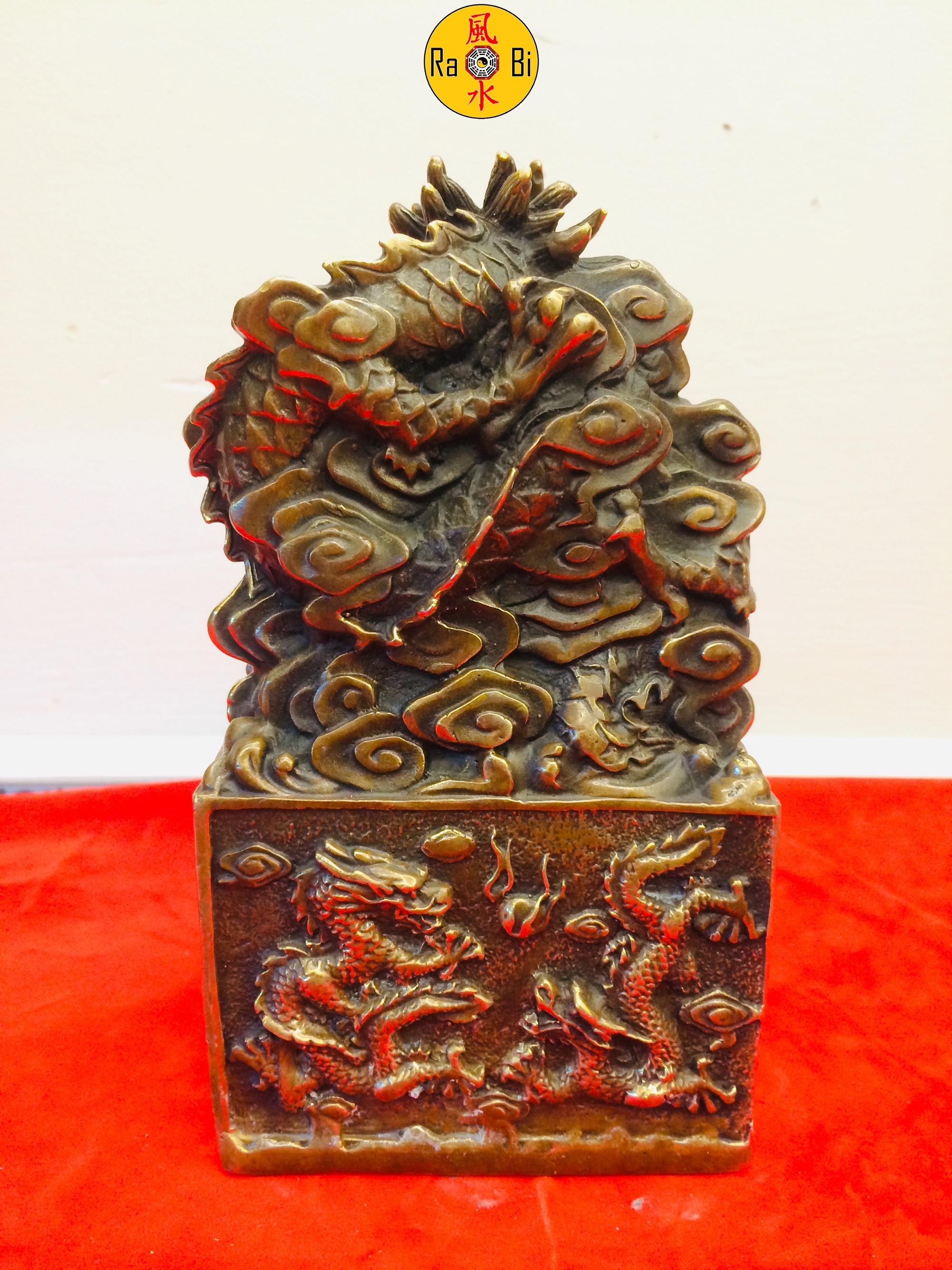 Cửu Long Kim Ấn - Tượng Đồng Phong Thủy