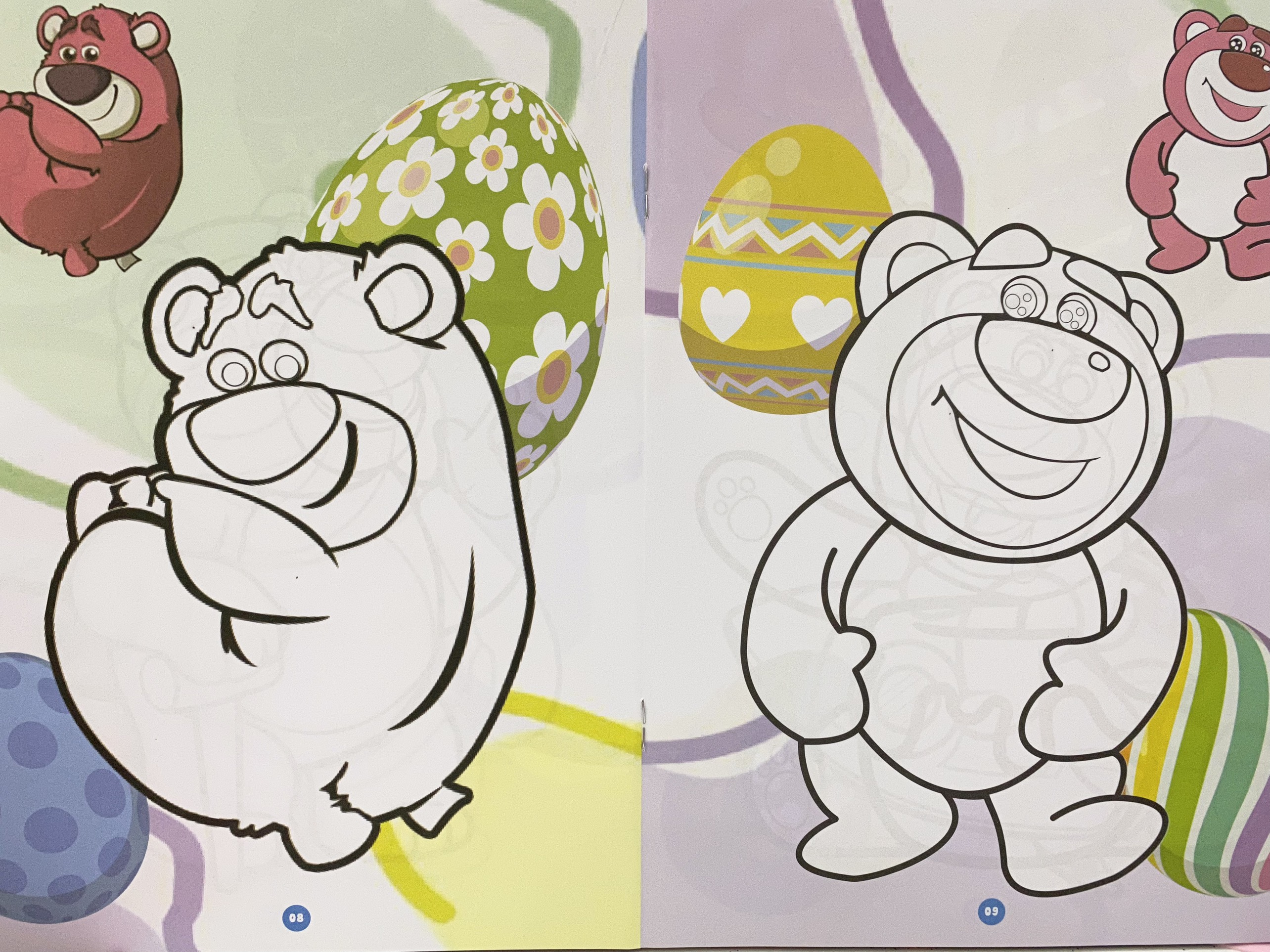 Bé tô màu: Đam mê cùng Lotso (Combo 4 cuốn)