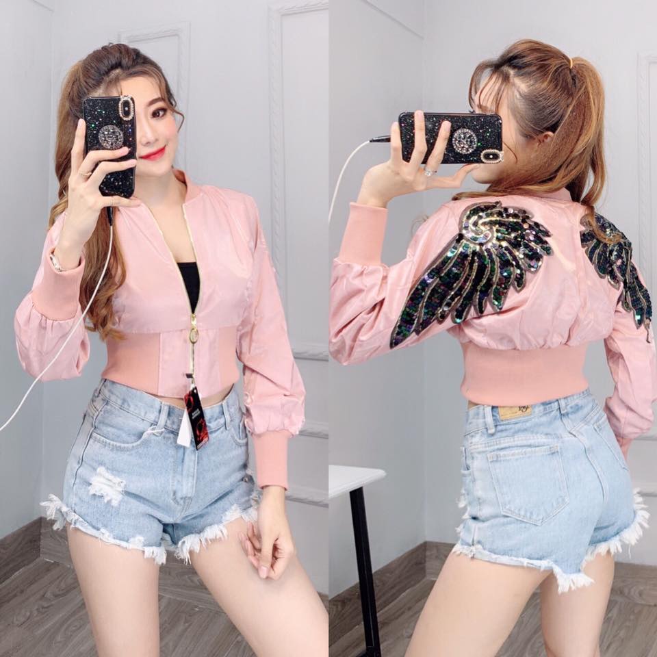 [HCM]ÁO KHOÁC PHI XÀ CỪ CÁNH TIÊN ( GIỐNG HÌNH 100% )