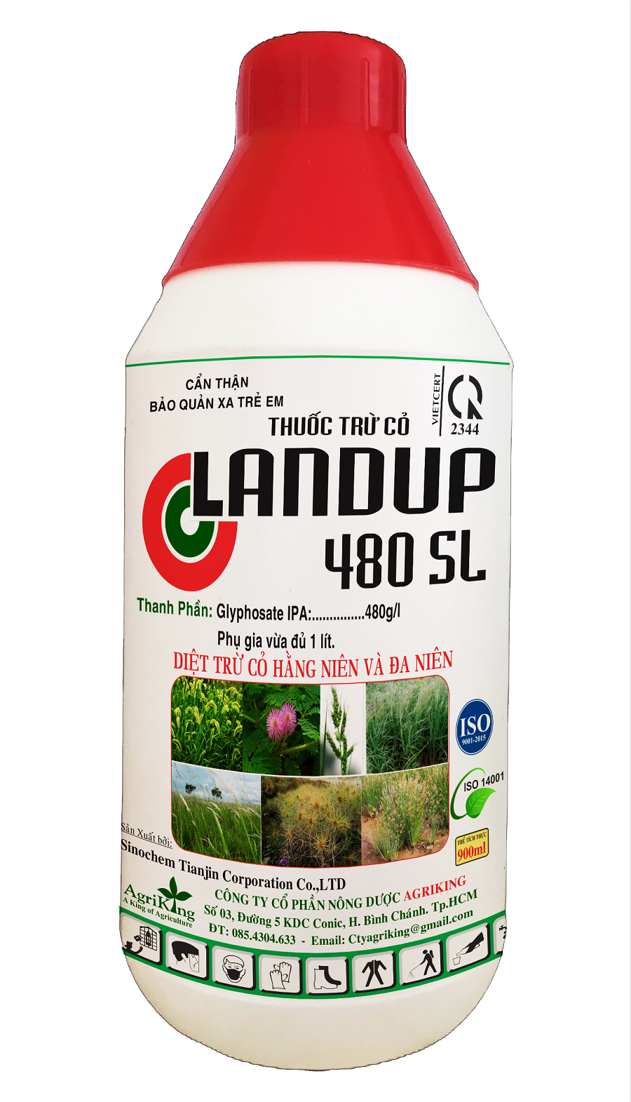 Thuốc trừ cỏ Landup 480sl chai 900ml