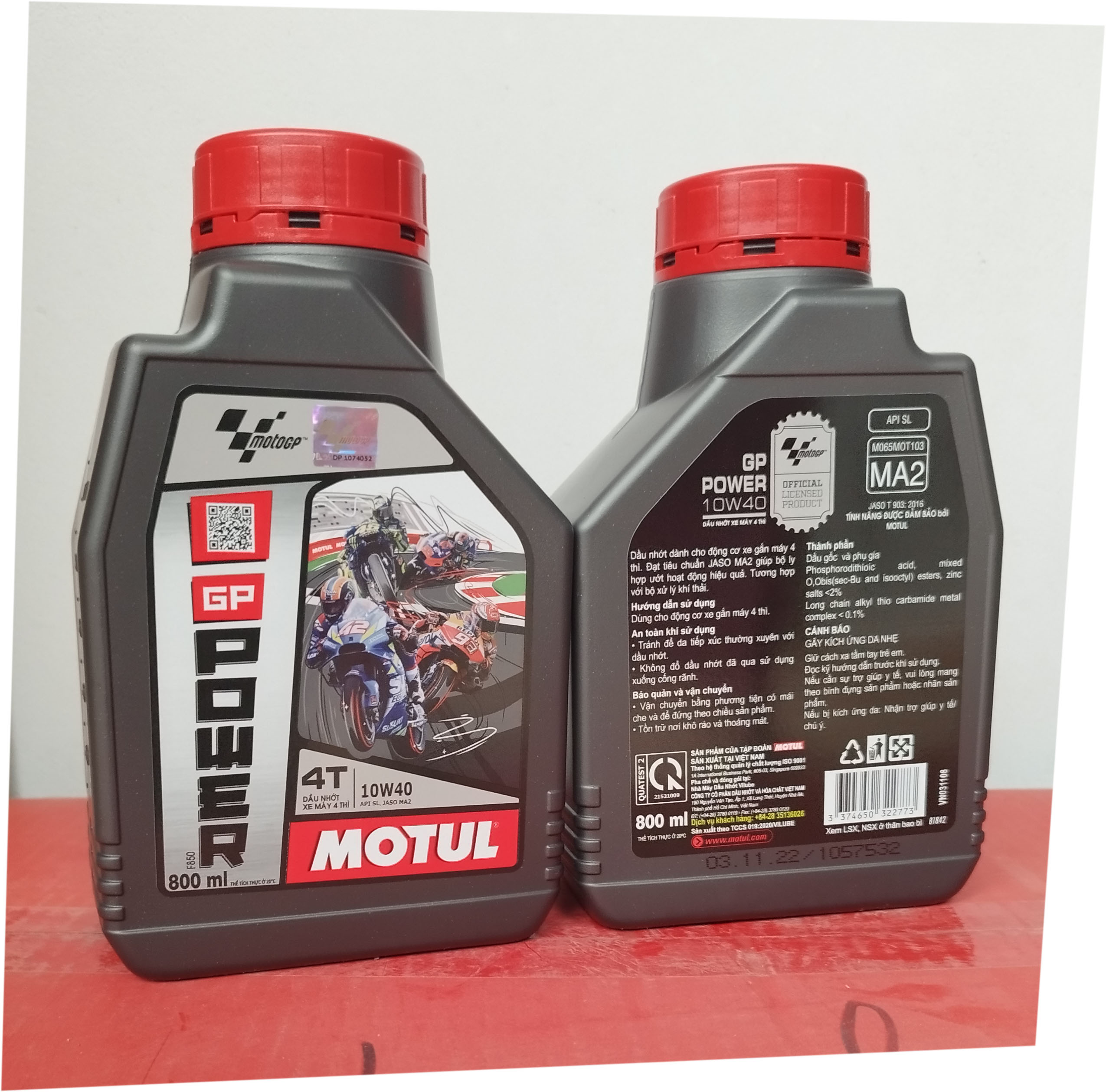 [MOTUL] MOTUL GP POWER 10W40 800mL