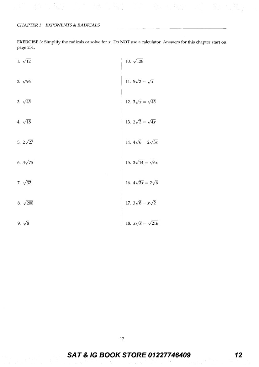 The College Panda's SAT Math Advanced Guide and Workbook 2nd edition  (Sách đen trắng)
