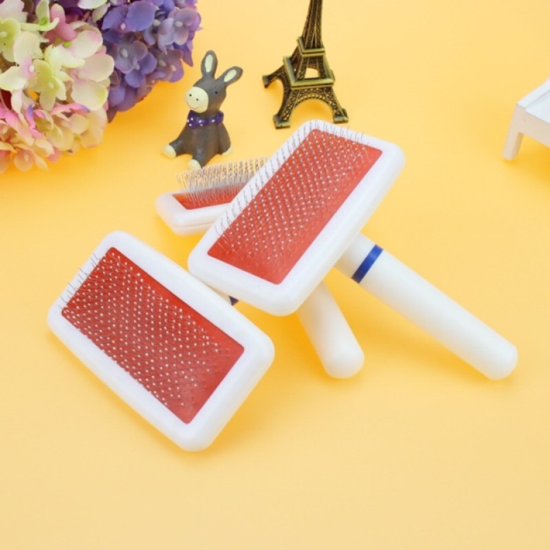 Lược gỡ rối lông chó mèo bản vuông