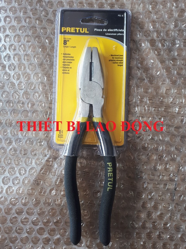 Kềm răng 8inch 200mm pretul - 22609 - 22609.