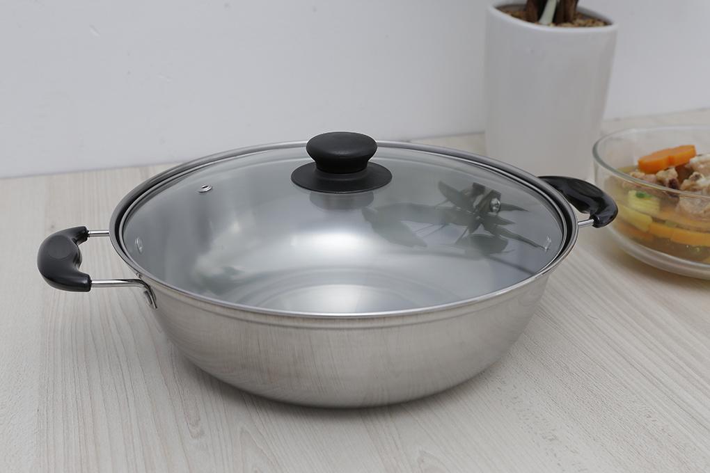 Bếp từ Midea MI-K1917EF Đen (Tặng nồi lẩu) hàng trưng bày 98%