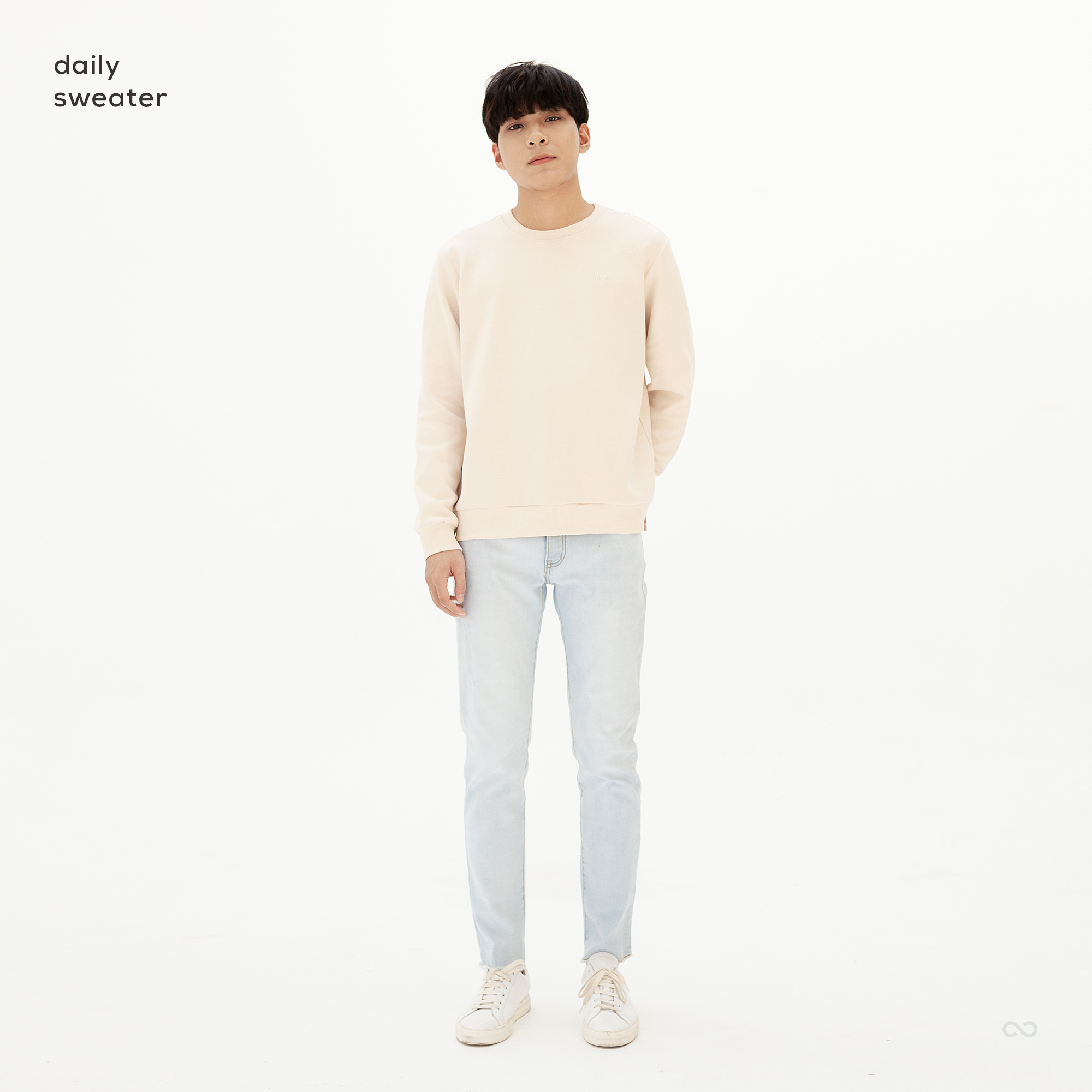 Áo nỉ dài tay LOOK Daily Sweater 2020