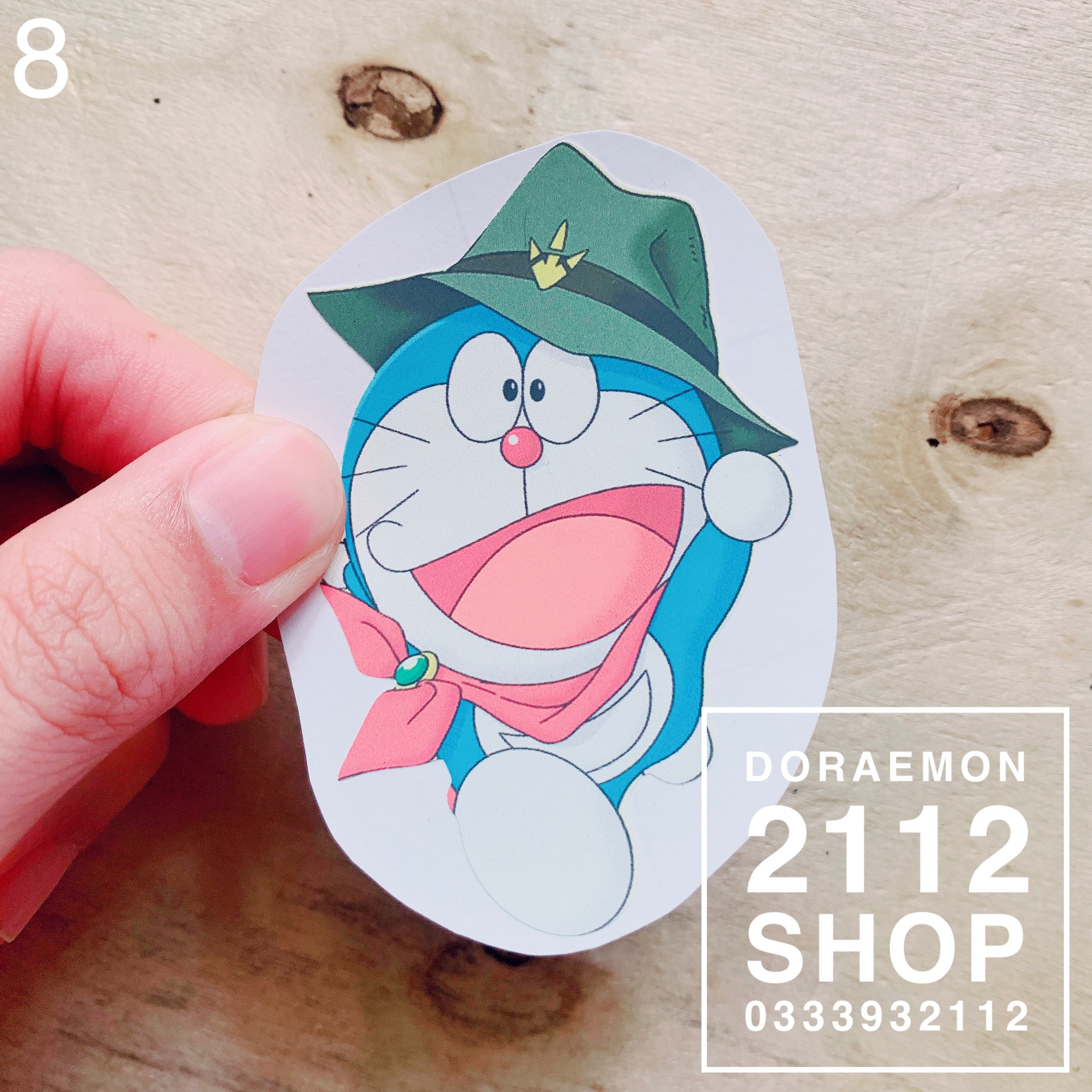 Sticker dán áo - Hình dán ủi áo Doraemon - Tem ủi áo Doraemon (nhiều mẫu)