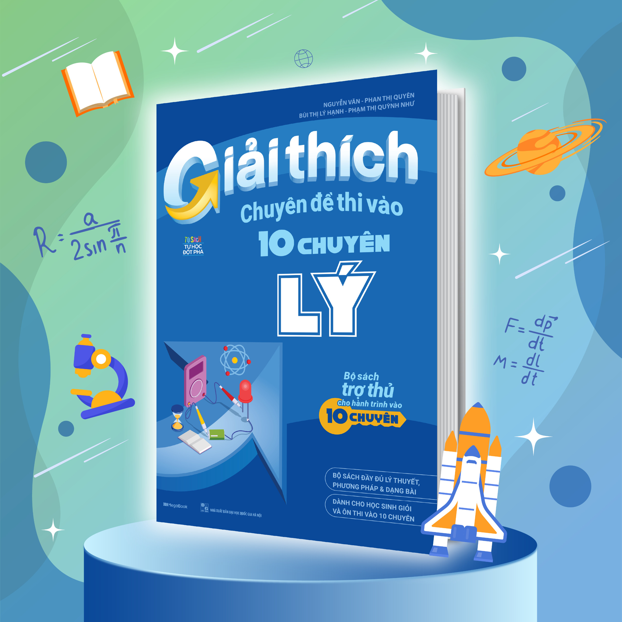 Sách giải thích chuyên đề thi vào 10 chuyên lý - megabook