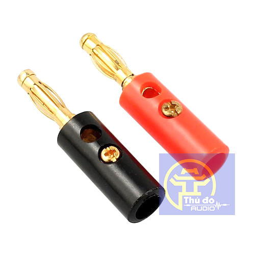10 Đầu Jack Bắp Chuối 910MR 4mm Đực mạ đồng