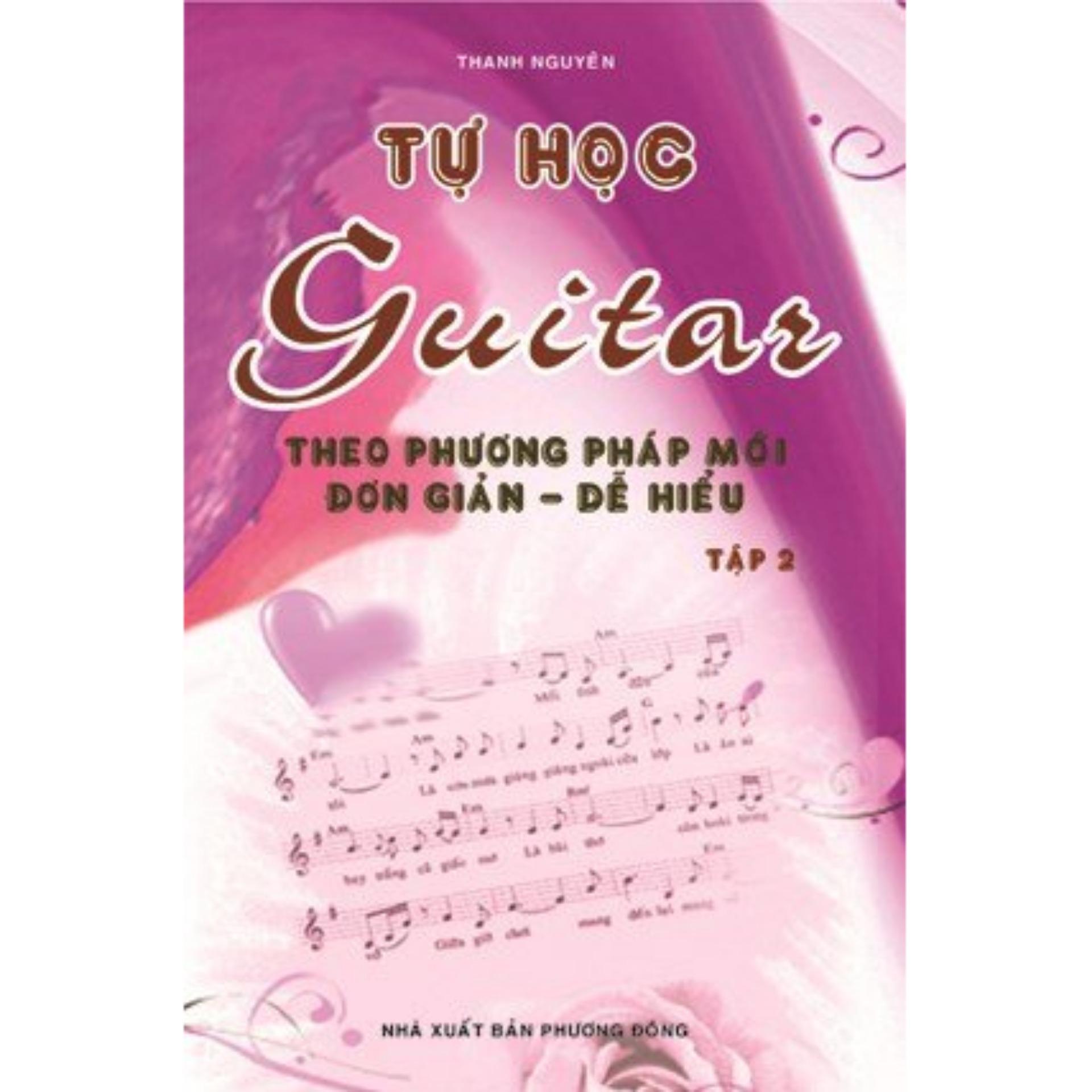 [HCM]TỰ HỌC ĐÀN GUITAR THEO PHƯƠNG PHÁP DỄ HIỂU (Bộ 2 Tập)