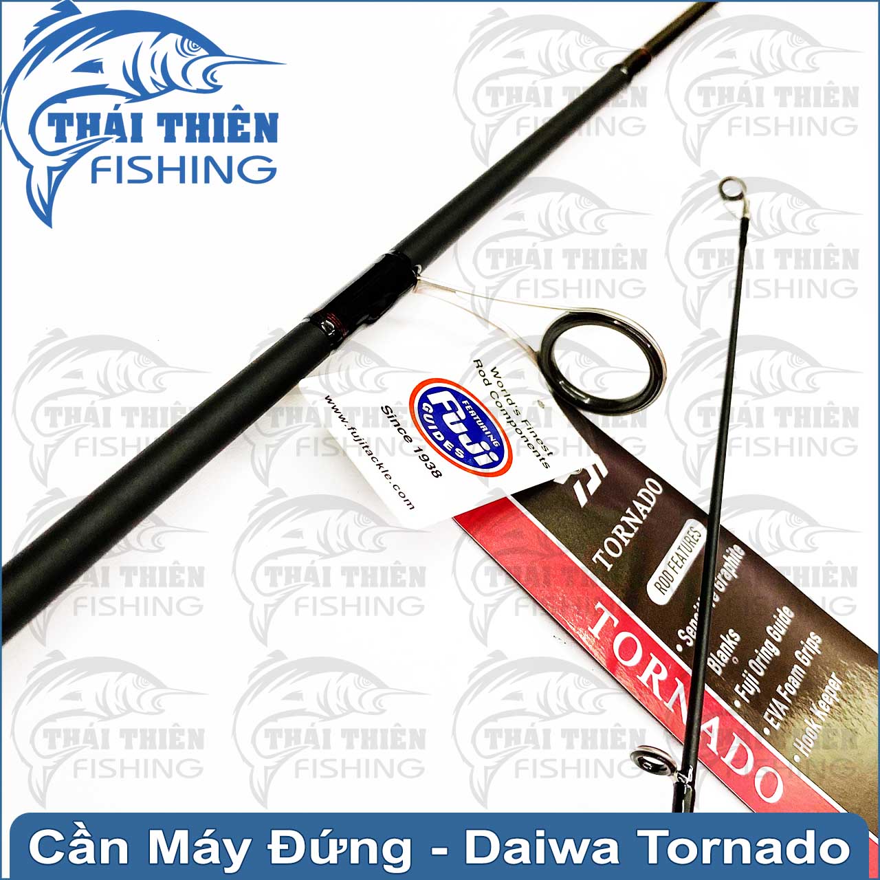 Cần Lure Máy Đứng Daiwa Tornado Khoen Fuji