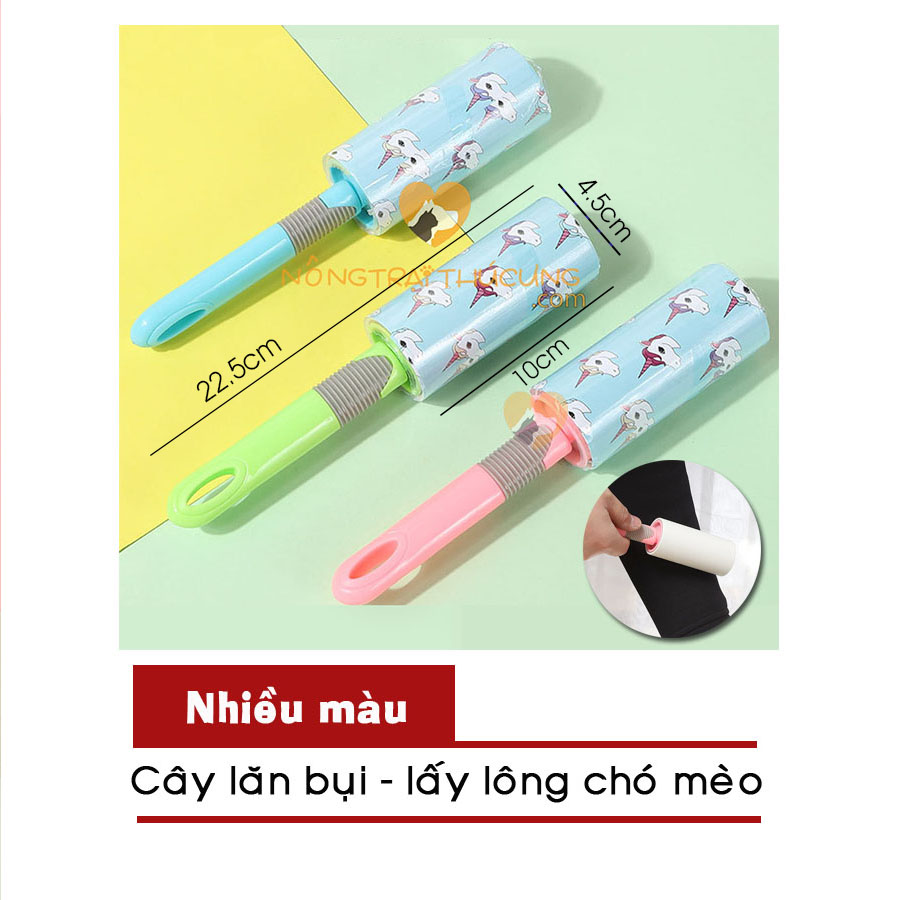 Cây Lăn Lông - Lấy Lông Chó Mèo – Nhiều Màu - [Nông Trại Thú Cưng]