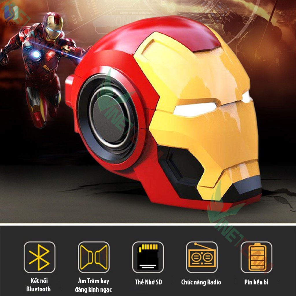 Loa mini IronMan âm hay siêu ngầu