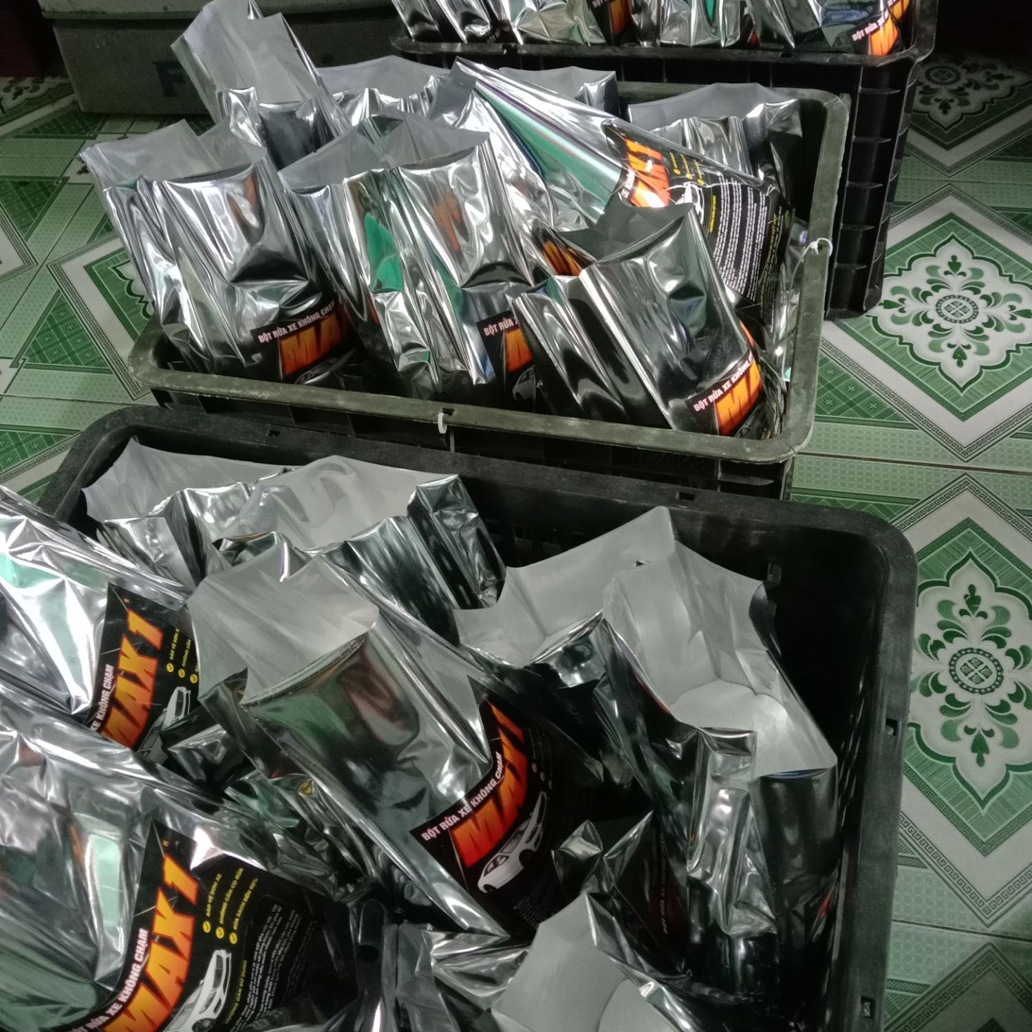 Bột tuyết rửa xe Max1 gói (0.5kg) gói dùng thử.