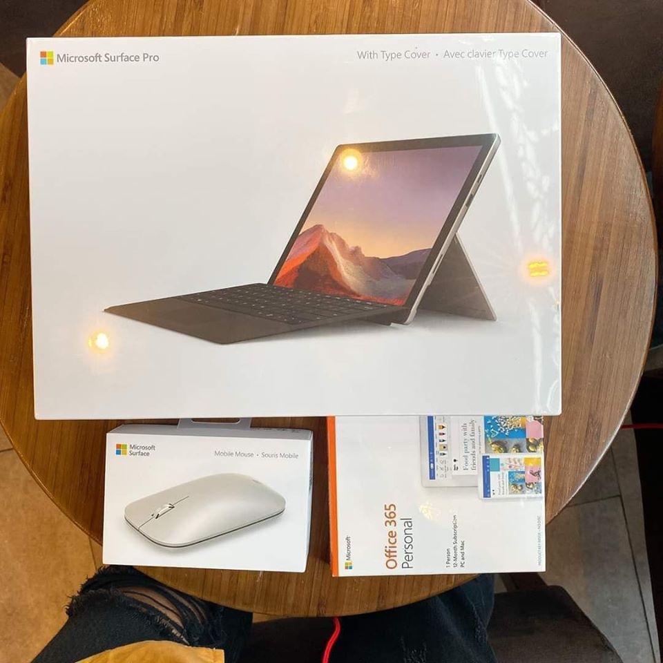 Surface Pro 7 + Type cover New Seal | Core i5 / RAM 8GB / SSD 128GB