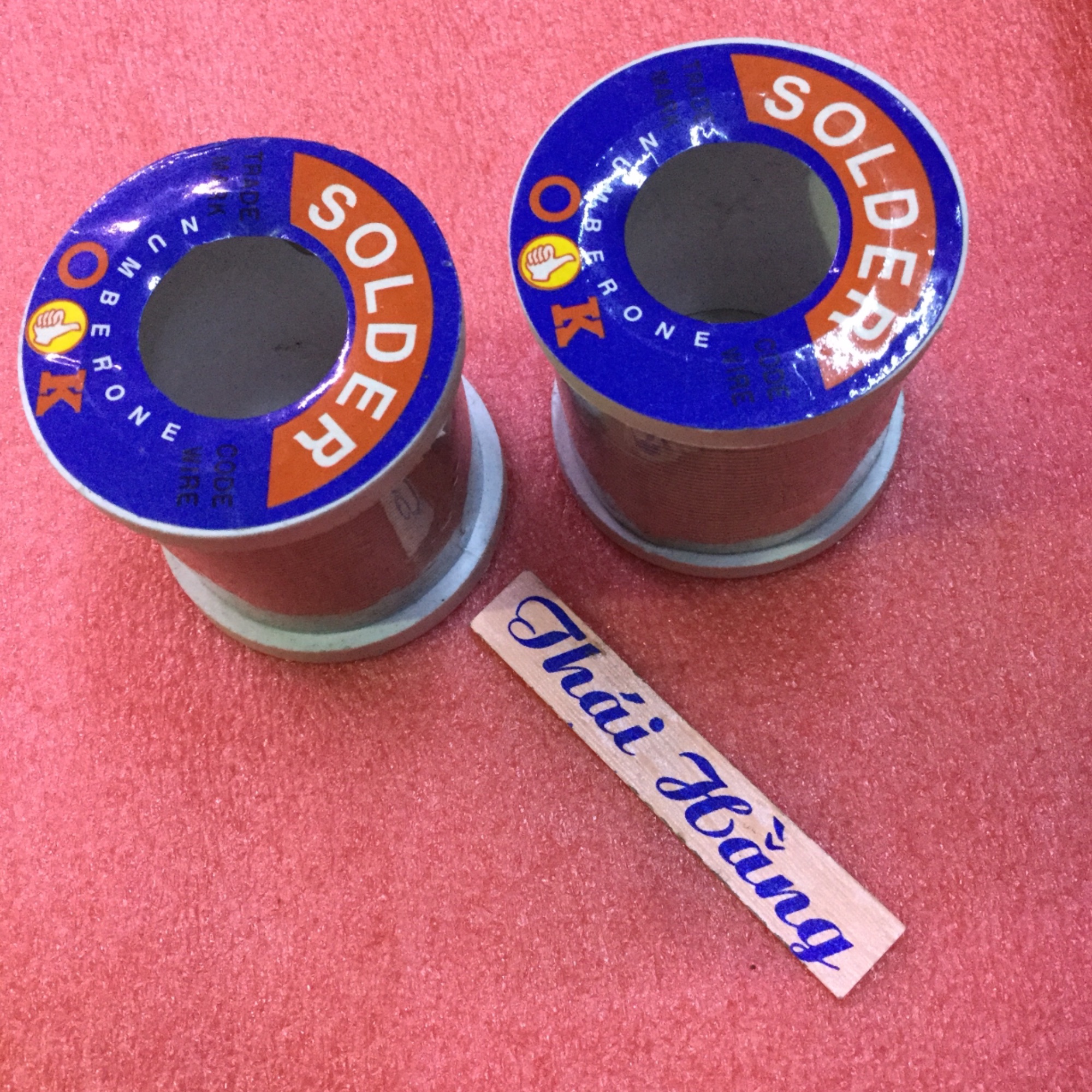 Thiếc hàn SOLDER 100 gam sợi 0.8 mm giá 2 cuộn