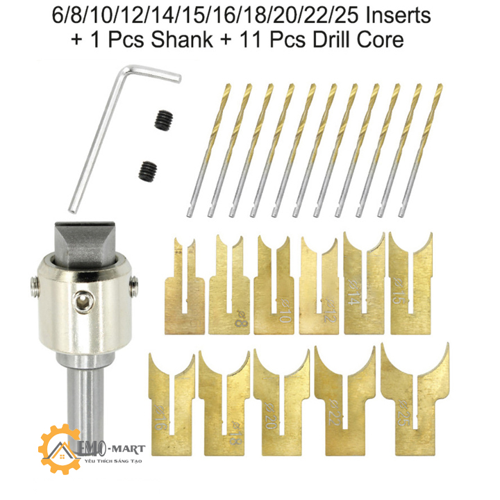 Mũi khoan tạo hạt chuỗi V2- Lưỡi cắt hạt 6mm