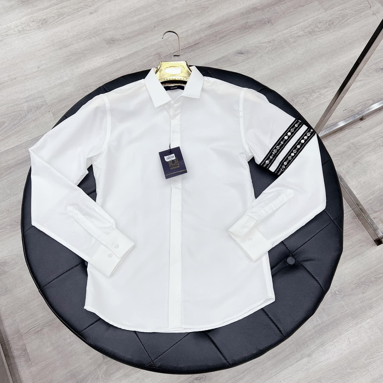 Áo sơ mi nam dài tay boy phố form chuẩn vải mango dày dặn mẫu mới nhất cao cấp N77 FASHION