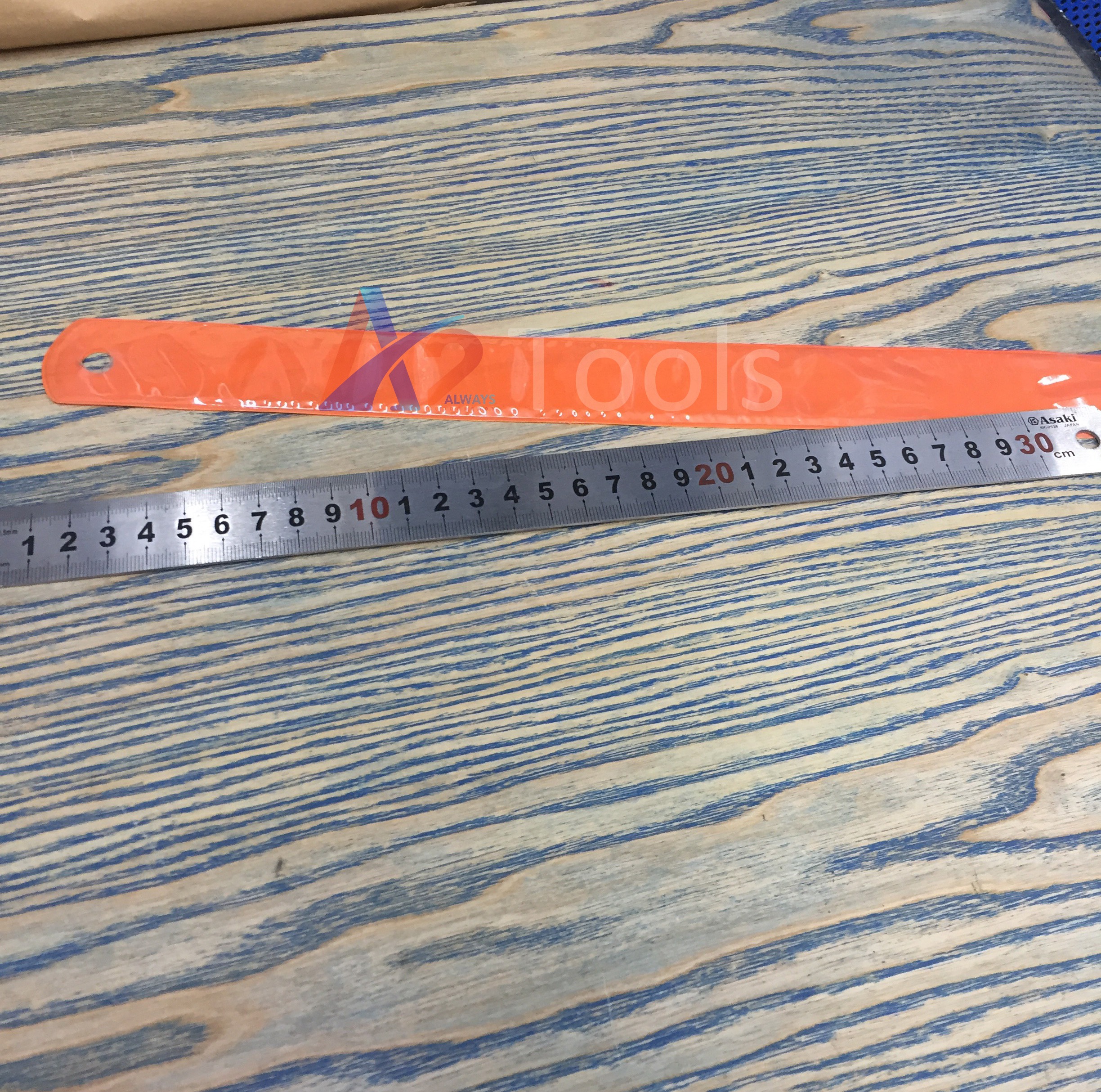 Thước lá inox 300mm Asaki AK-2538