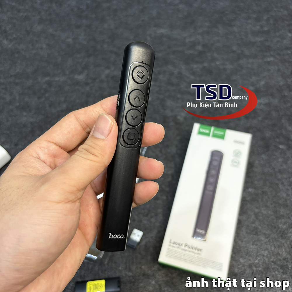 Bút Trình Chiếu Laser Hoco GM200 Wireless Presenter Chính Hãng