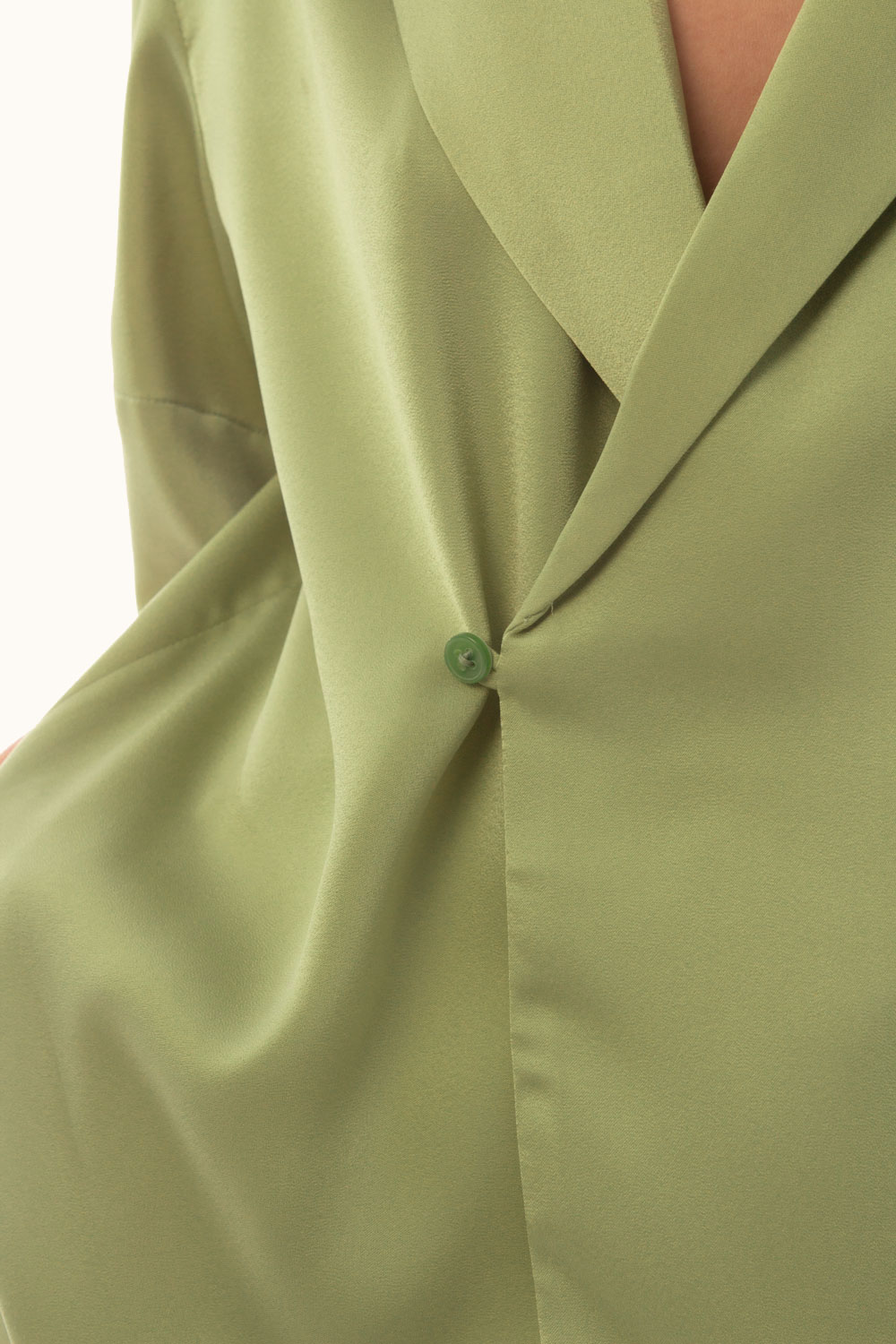 DAPHALE - Áo Blazer Tay Ngắn Cổ Danton Eleanor