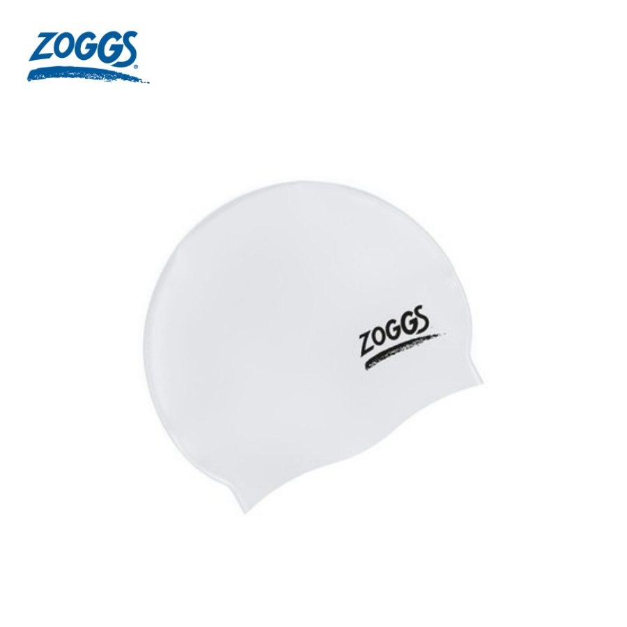 ZOGGS Unisex Silicone Cap-Plain Swim Cap 300772