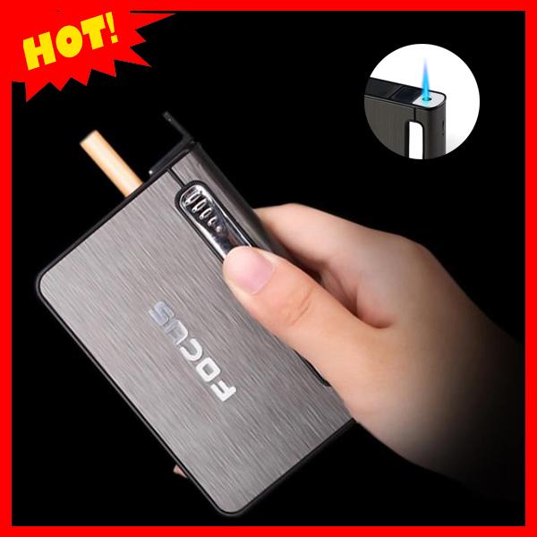 Hộp đựng kiêm bật lửa khò - bật lửa khò - hộp đựng đa năng (KHÔNG CHỨA XĂNG GAS)
