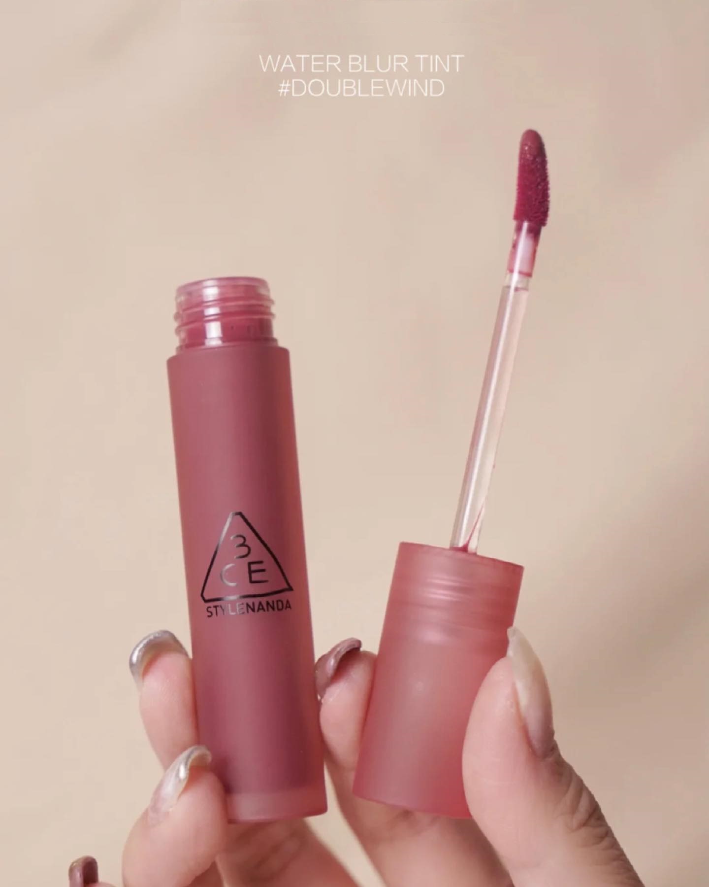 son 3CE Double Wind màu đỏ hồng đất