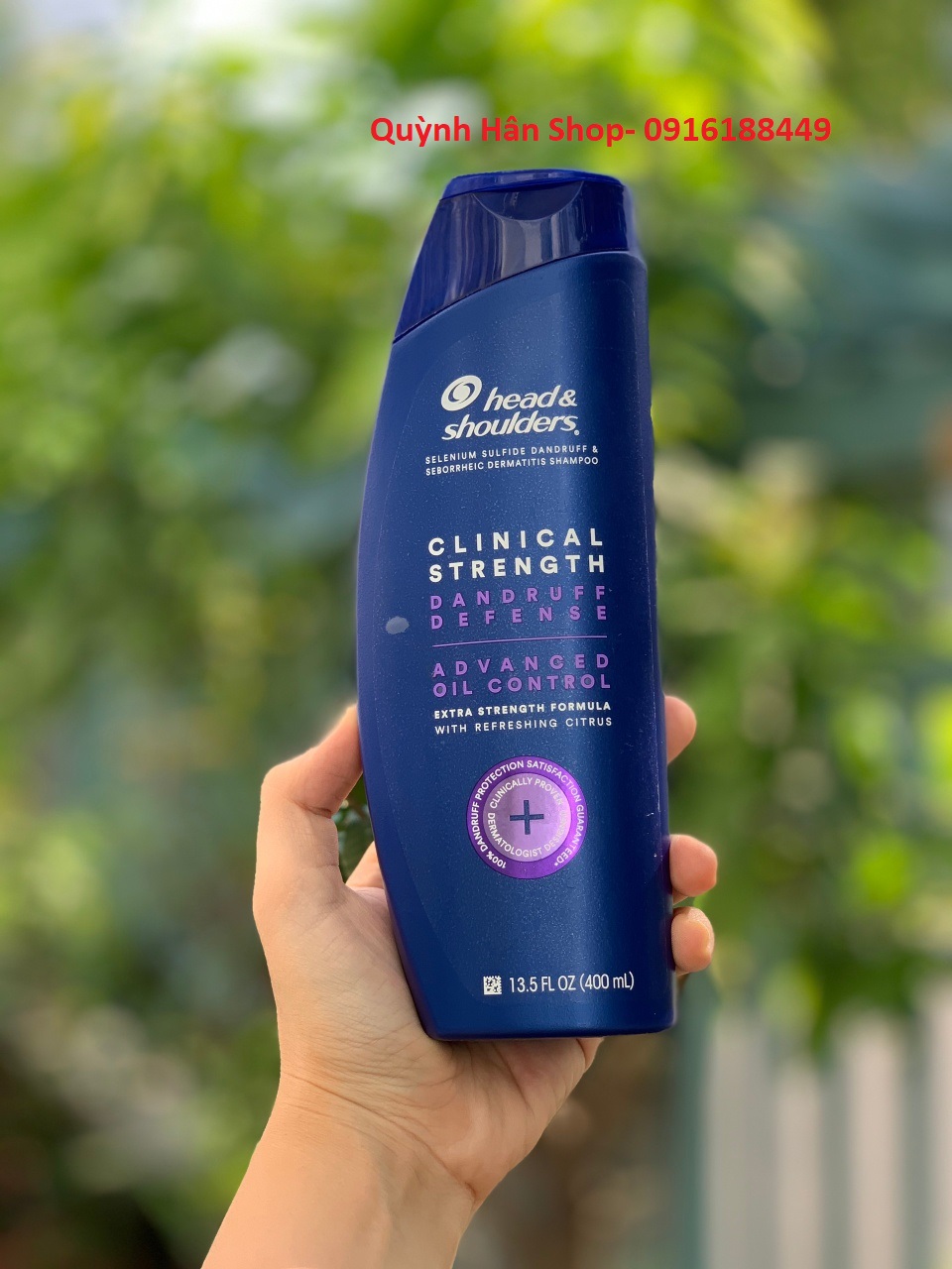 [HÀNG MỸ CHÍNH HÃNG] Dầu gội Head & Shoulder Clinical Strength 400ml