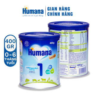 Combo 2 lon Sữa bột Humana gold plus 1 400g thumbnail