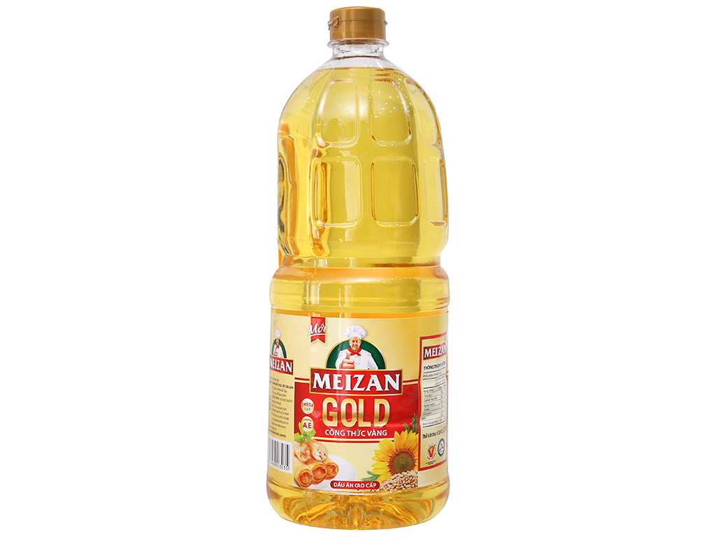 Dầu ăn cao cấp Meizan Gold chai 2 lít