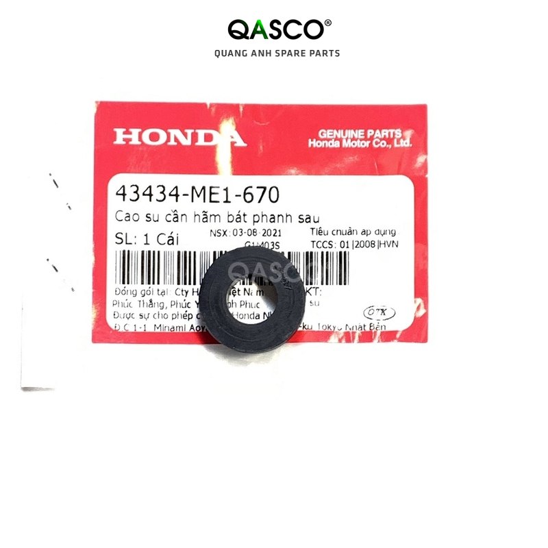 Cao su cần hãm bát phanh sau honda nhiều dòng xe _1177