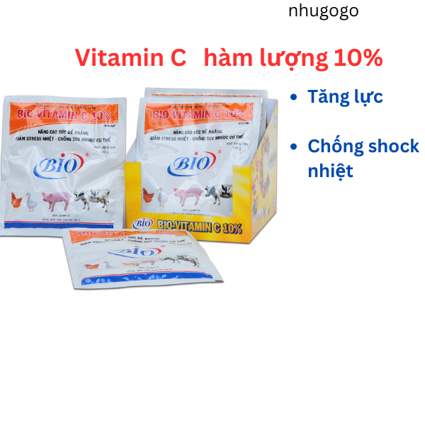 Bio vitamin c 10% 100 gram vitamin c