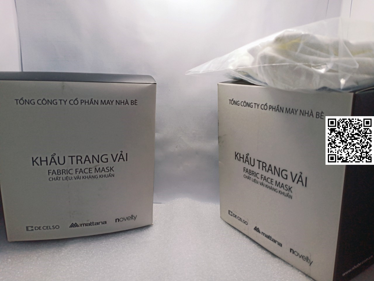 (1 bịch 5 cái ) Khẩu trang vải kháng khuẩn Nhà bè 251