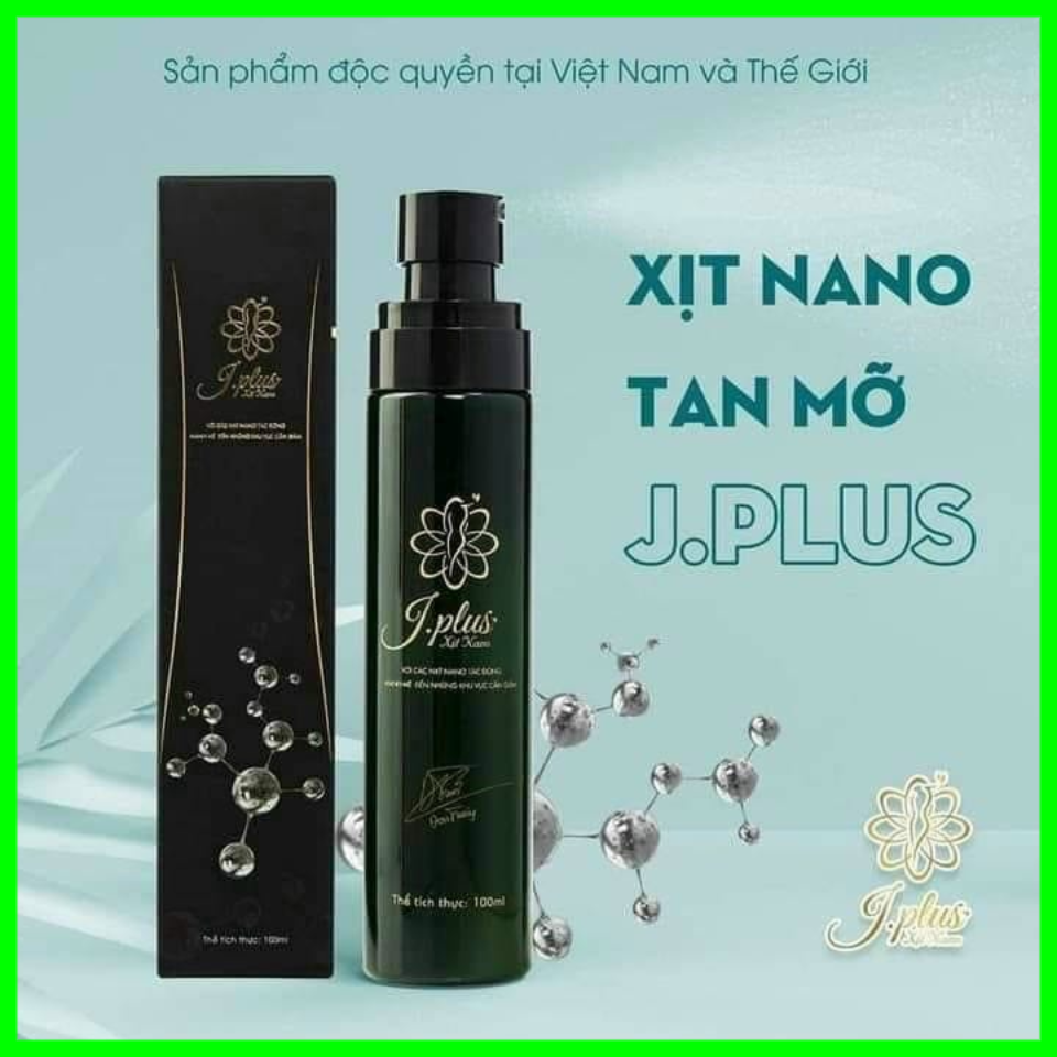 Xịt Nano Tan Mỡ J.Plus Đan Trường Xịt Nano Tan Mỡ J.plus
