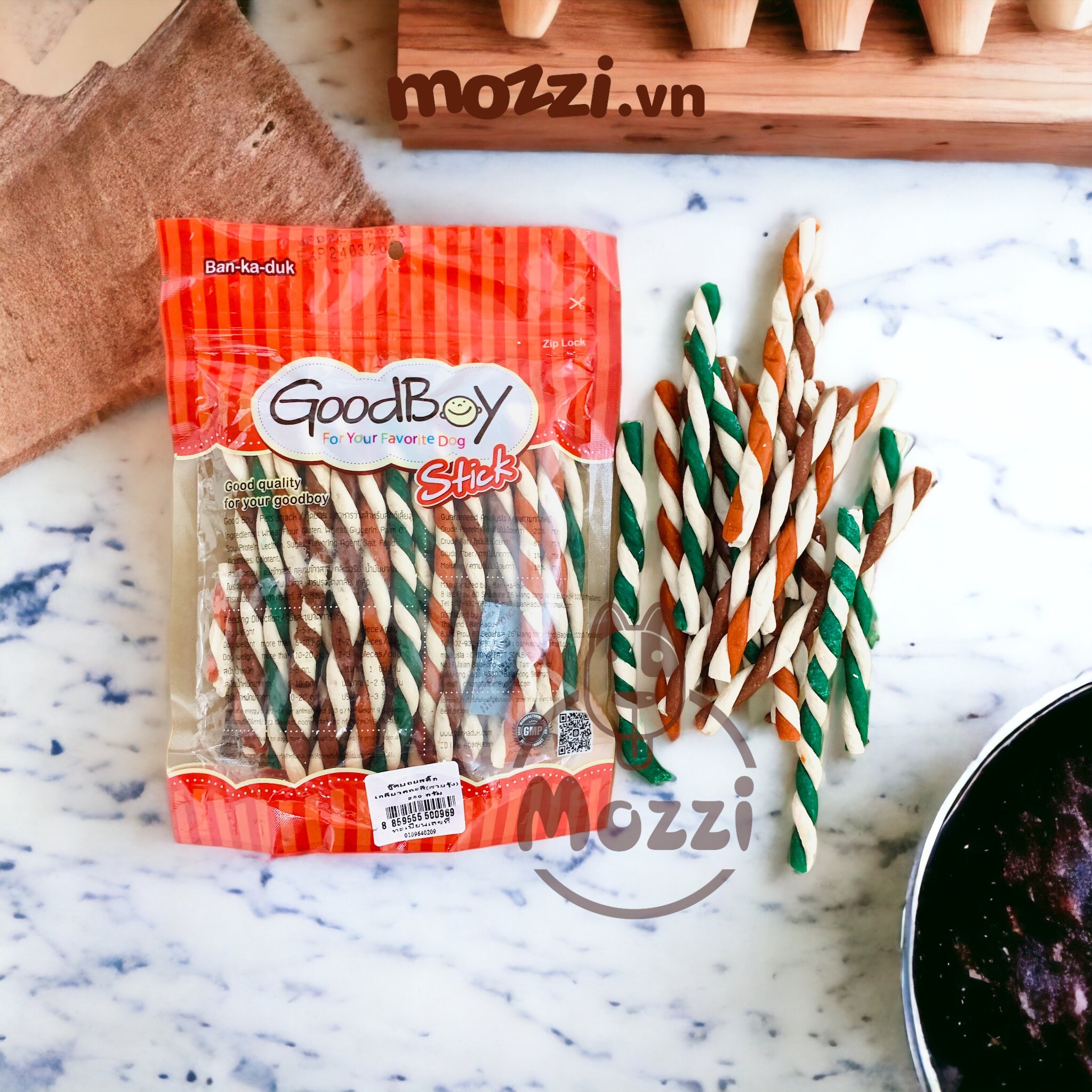 Snack cho chó Que gặm Goodboy Thái Lan