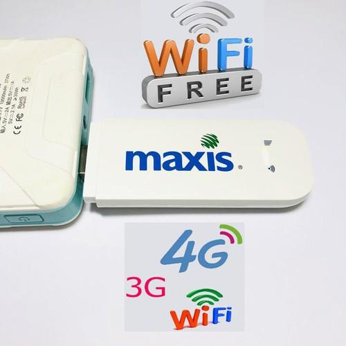 Phát sóng wifi di động không dây sóng khỏe - Usb wifi Maxis 4G Model 2020 mới