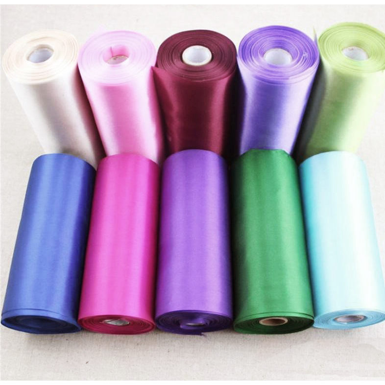 Ruy băng lụa trơn bản to 15cm, 20cm, 30cm 1 mét