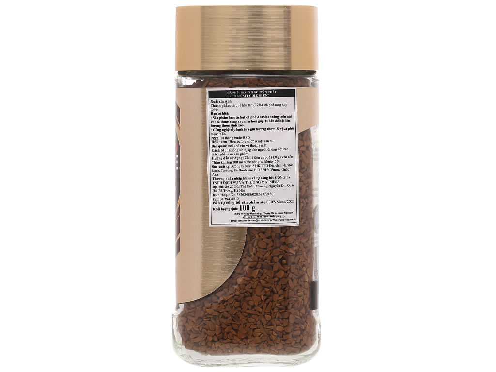 [HCM]Nescafe gold blend Cao Cấp 100g