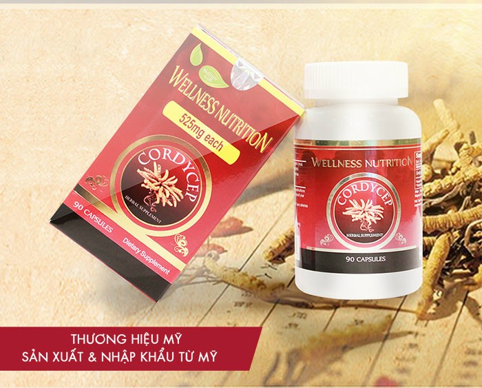 WELLNESS NUTRITION - VIÊN ĐÔNG TRÙNG HẠ THẢO