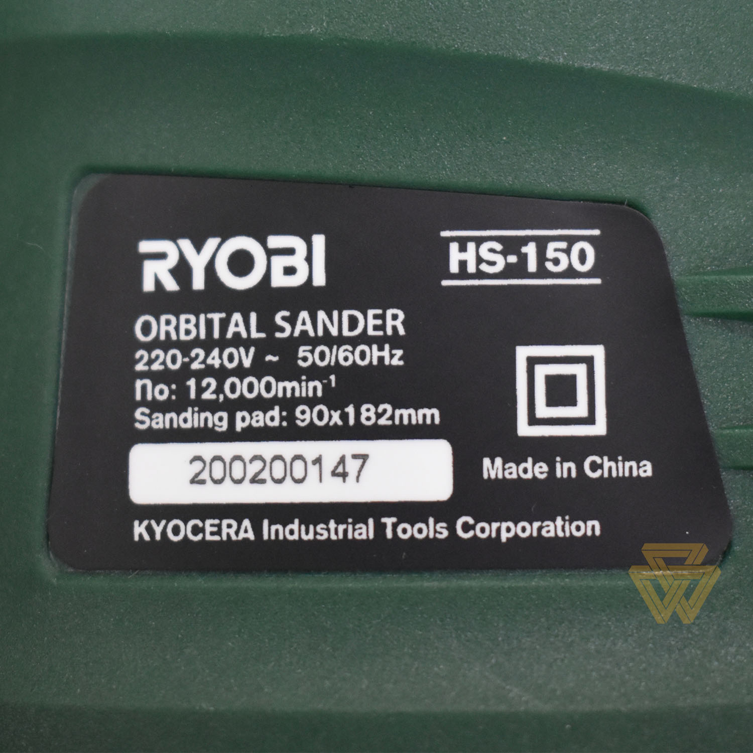[HCM]Máy Chà Nhám Chữ Nhật 190W Ryobi HS-150