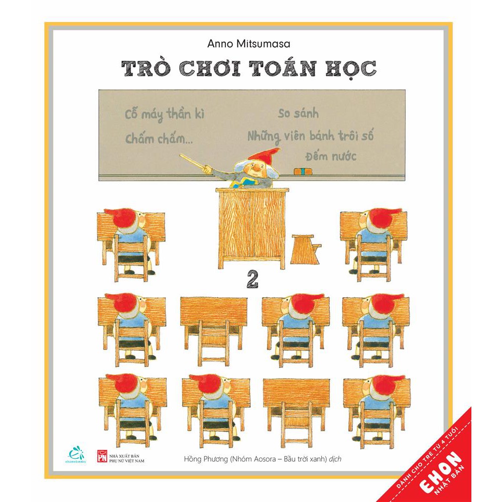 Sách ehon trò chơi toán học tập 2