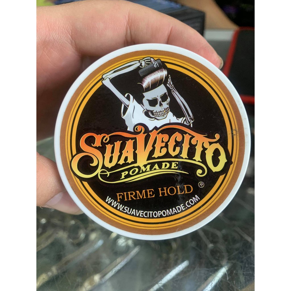 Sáp Pomade vuốt tóc Suavecito Strong Clay Pomade 113g