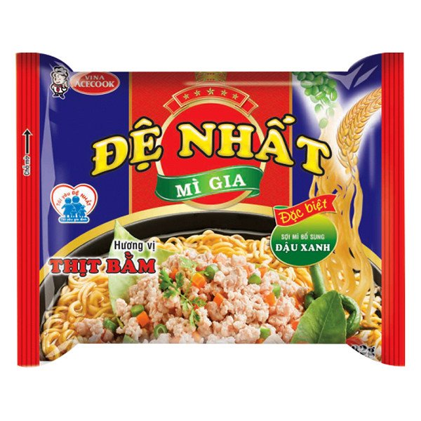 giá sỉ nửa thùng mì đệ nhất thịt bằm ( 15 gói )